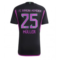 Echipament fotbal Bayern Munich Thomas Muller #25 Tricou Deplasare 2023-24 maneca scurta